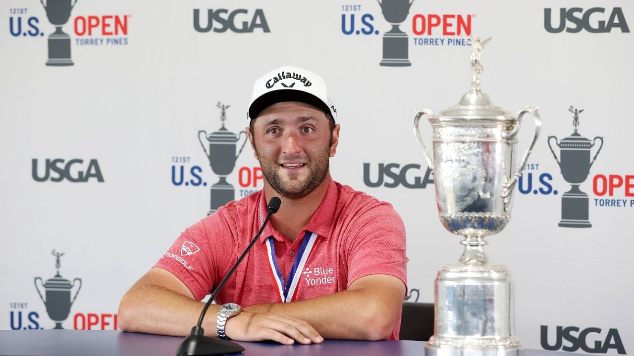 Rahm shot 4-under-par 67 in the final round of the US Open to cap a remarkable turnaround from two weeks ago. Credit: AFP Photo