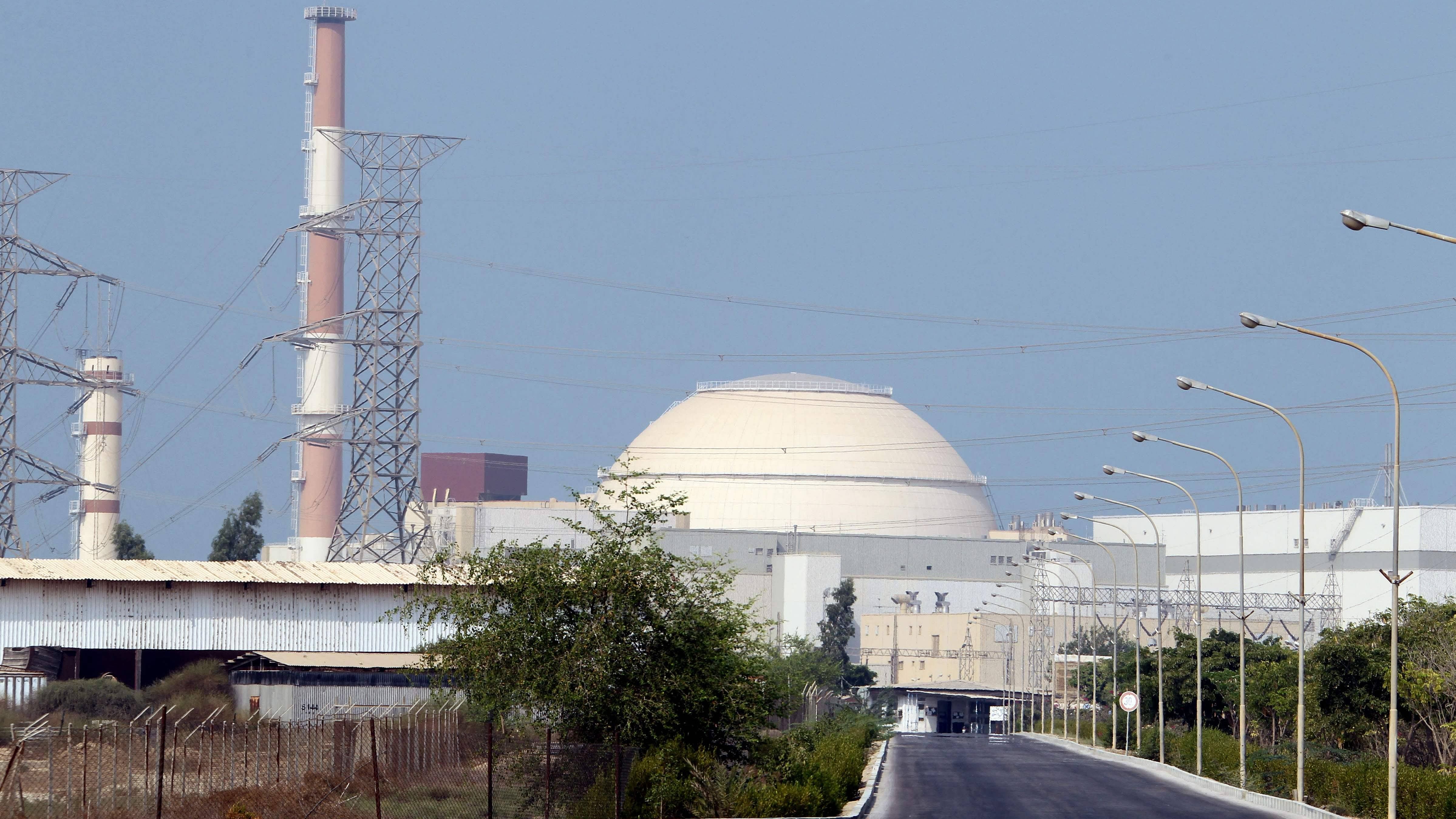  This file photo taken on August 20, 2010, shows the reactor building at the Bushehr nuclear power plant in southern Iran. Credit: AFP File Photo