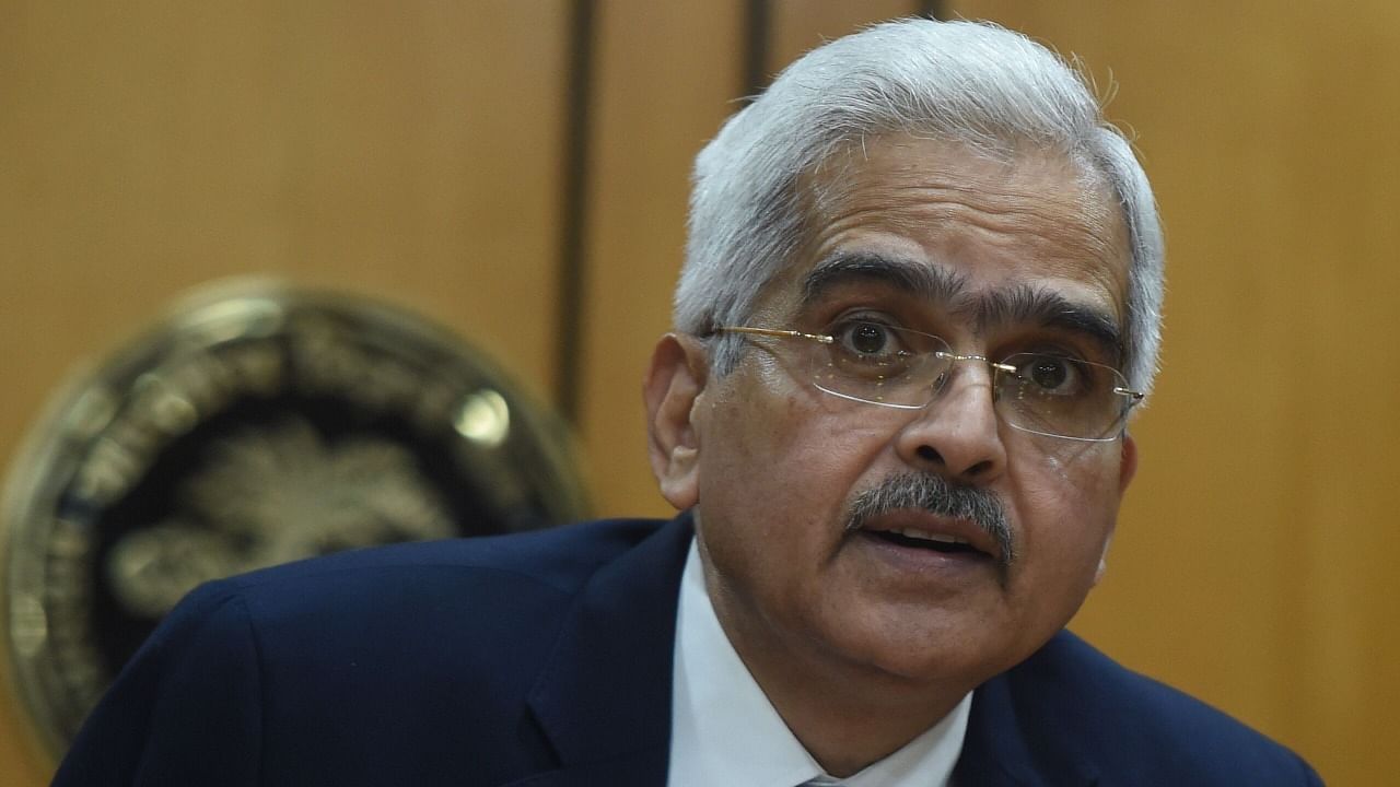 Governor of the Reserve Bank of India (RBI) Shaktikanta Das. Credit: AFP Photo