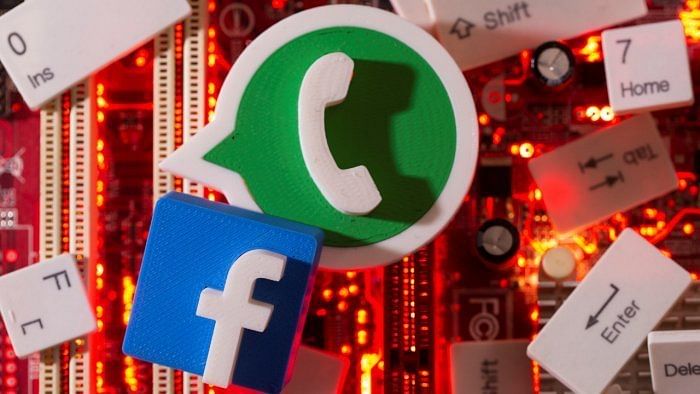 The case relates to the appeals of Facebook and WhatsApp against a single judge order dismissing their pleas against the probe CCI ordered into the instant messaging app's new privacy policy. Credit: Reuters File Photo