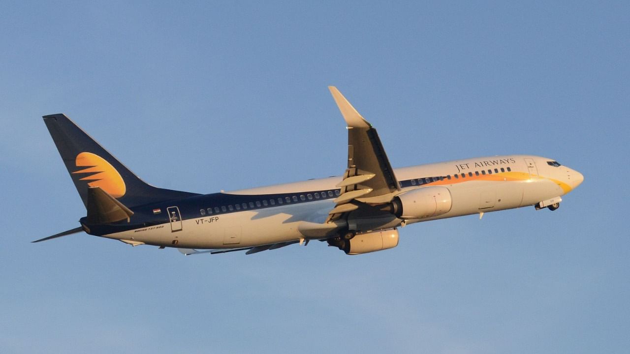 India's debt-stricken Jet Airways grounded all of its operations on April 17 after failing to secure emergency funding from lenders, the carrier said in a statement. Credit: AFP File Photo