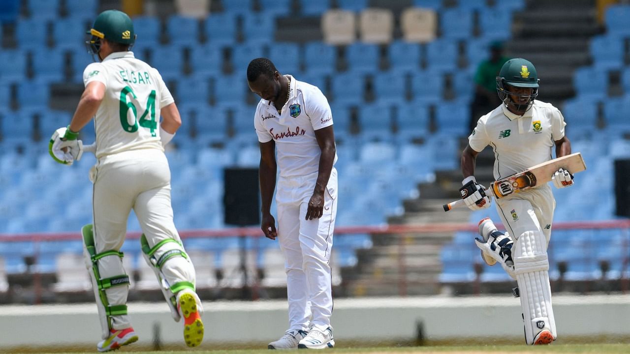 South Africa won the match by 158 runs on Monday to whitewash the West Indies in the two-match Test series. Credit; AFP File Photo