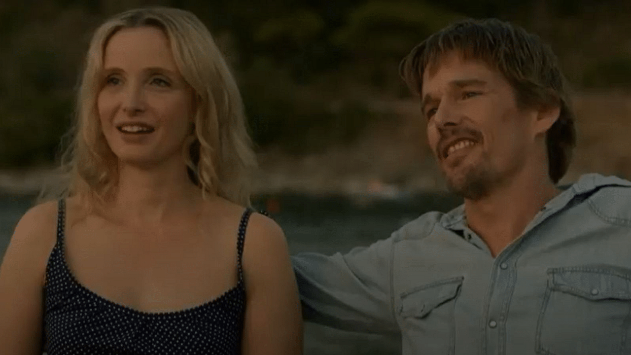 Julie Delpy and Ethan Hawke in Before Midnight. Credit: YouTube screengrab/Sony Pictures Entertainment