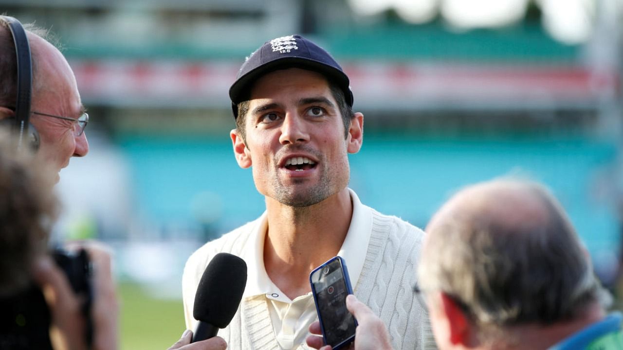 Former England captain and opener Alastair Cook. Credit: Reuters Photo