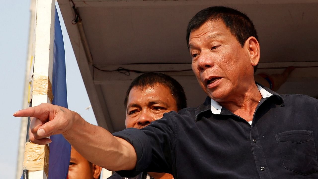 Rodrigo Duterte. Credit: Reuters photo