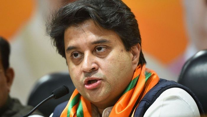 BJP leader Jyotiraditya Scindia. Credit: PTI File Photo