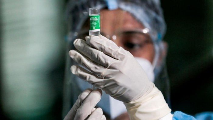 The six will have to take the second dose of Covishield, the official said.Credit: Reuters Photo