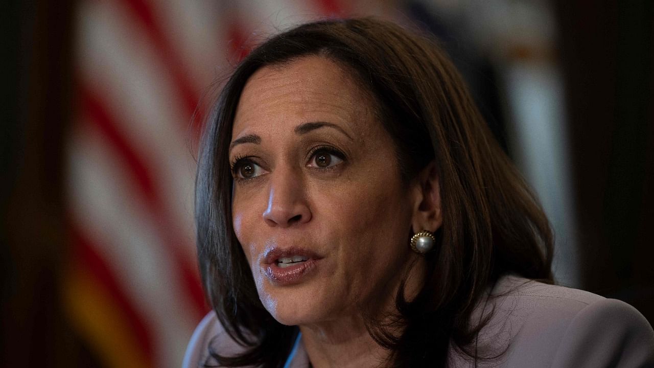 It's unclear what Harris' plans include during her visit to the area. Credit: AFP Photo