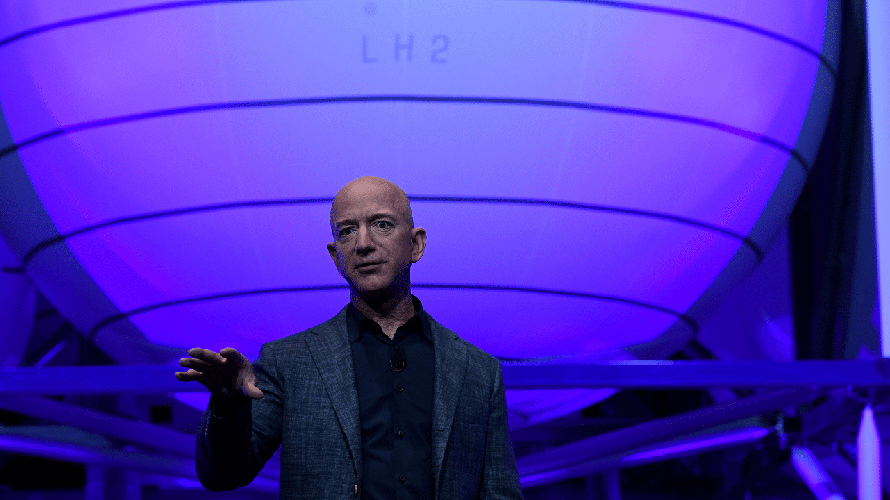 Amazon CEO Jeff Bezos is a lifelong space enthusiast. Credit: Reuters Photo