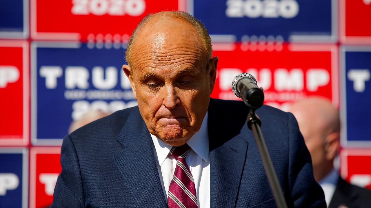 Rudy Giuliani. Credit: Reuters file photo