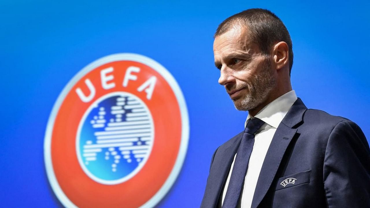 UEFA President Aleksander Ceferin. Credit: AFP Photo