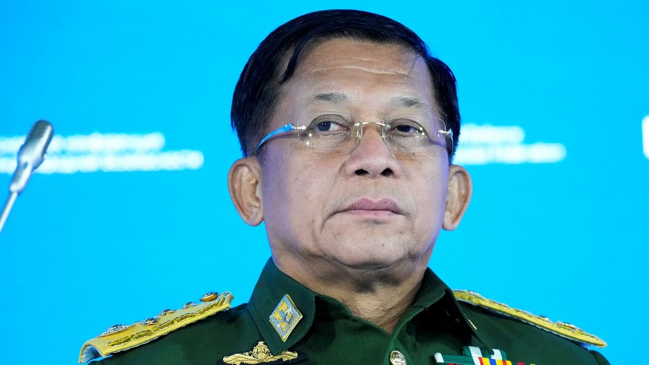 Commander-in-Chief of Myanmar's armed forces, Senior General Min Aung Hlaing. Credit: Reuters Photo