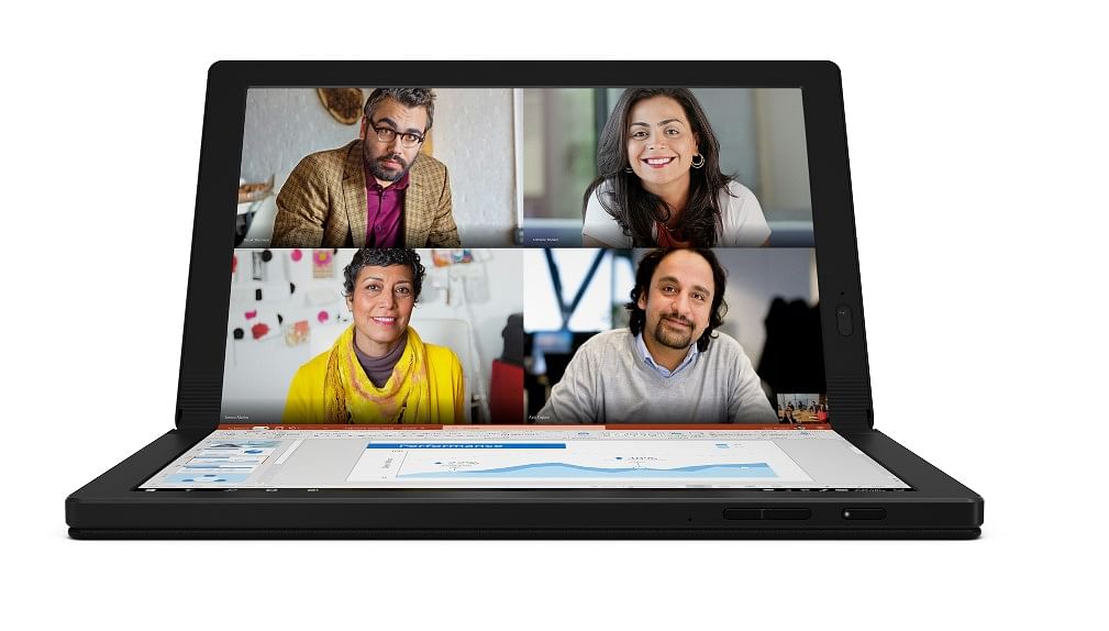 The new Lenovo ThinkPad X1 Fold series. Credit: Lenovo