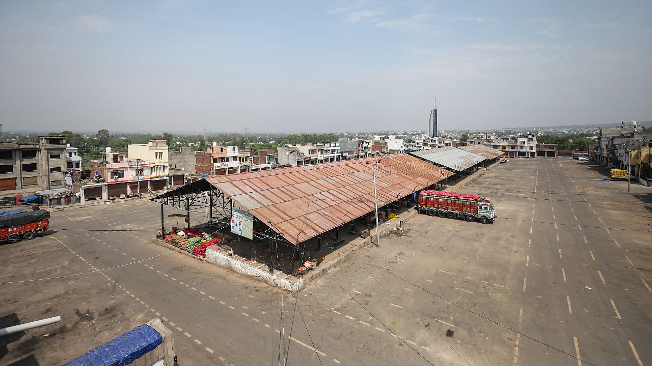 A market shut down in Jammu/Representative image. Credit: PTI File Photo