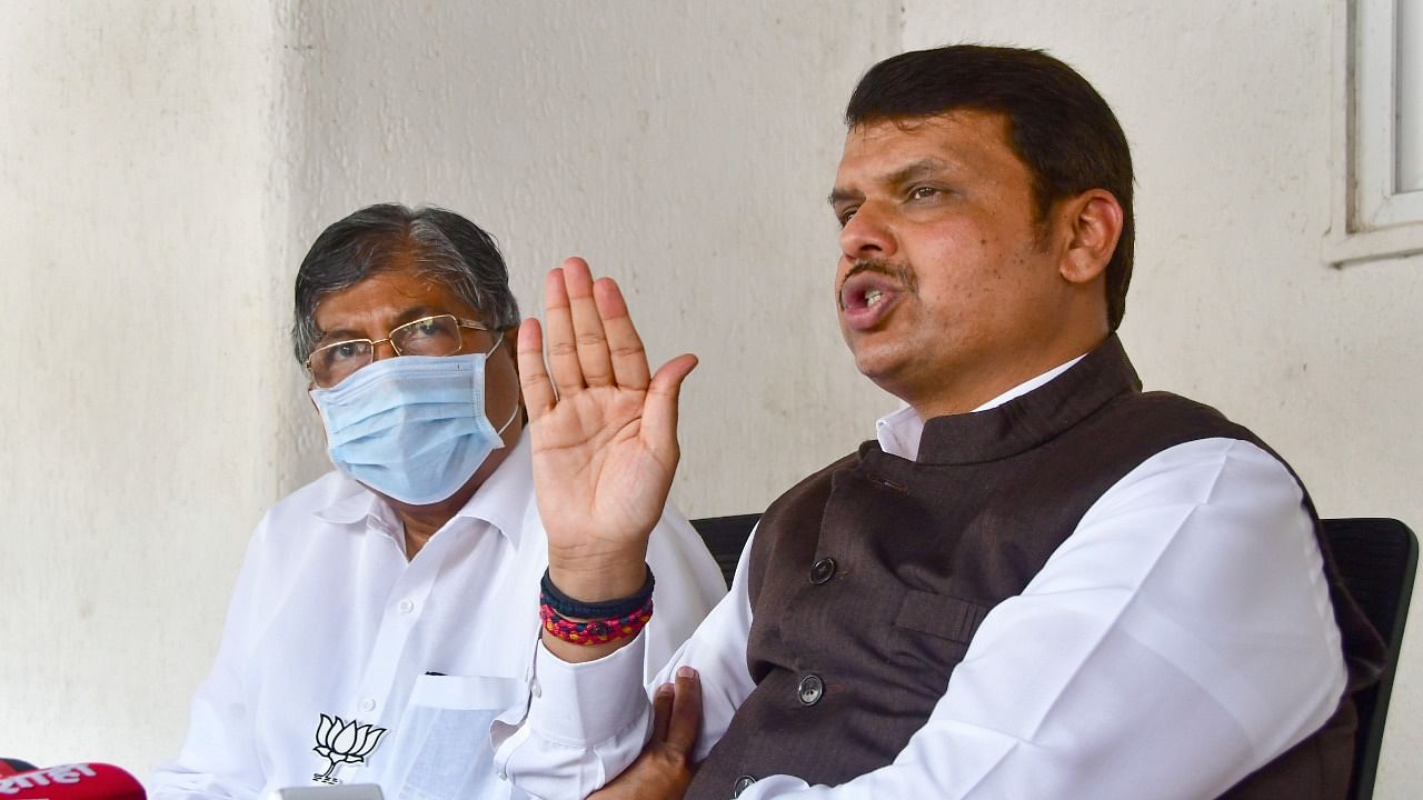 Ex-Maharashtra CM and BJP leader Devendra Fadnavis. Credit: PTI Photo