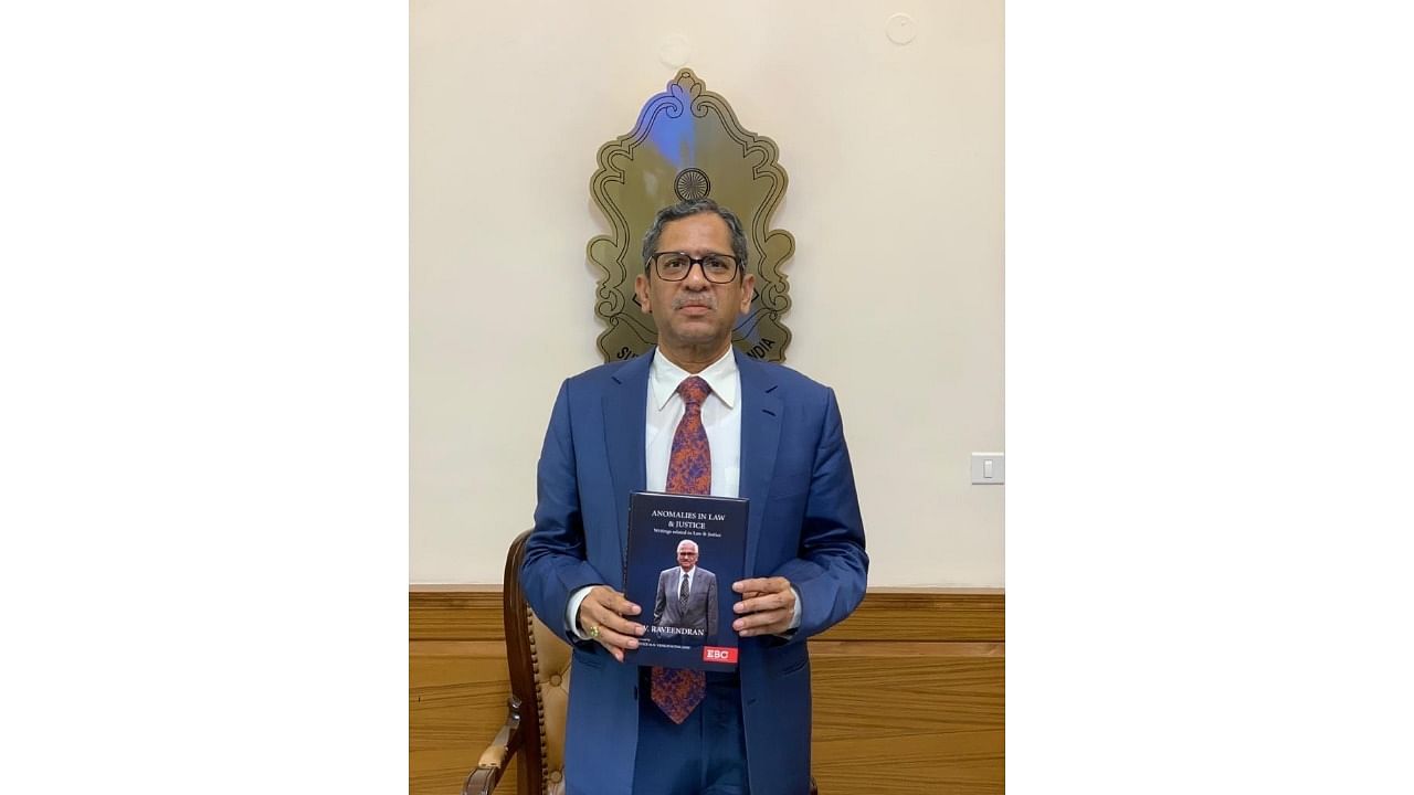 He disclosed this during the course of the panel discussion on the launch of a book 'Anomalies in Law and Justice' by former Supreme Court judge. Credit: Special Arrangement