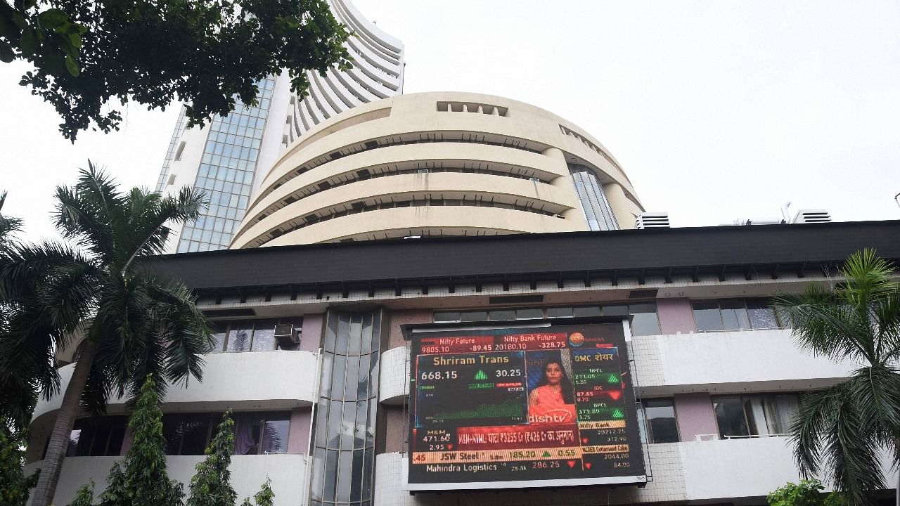 During the last week, the 30-share BSE benchmark gained 580.59 points or 1.10 per cent. Credit: PTI file photo