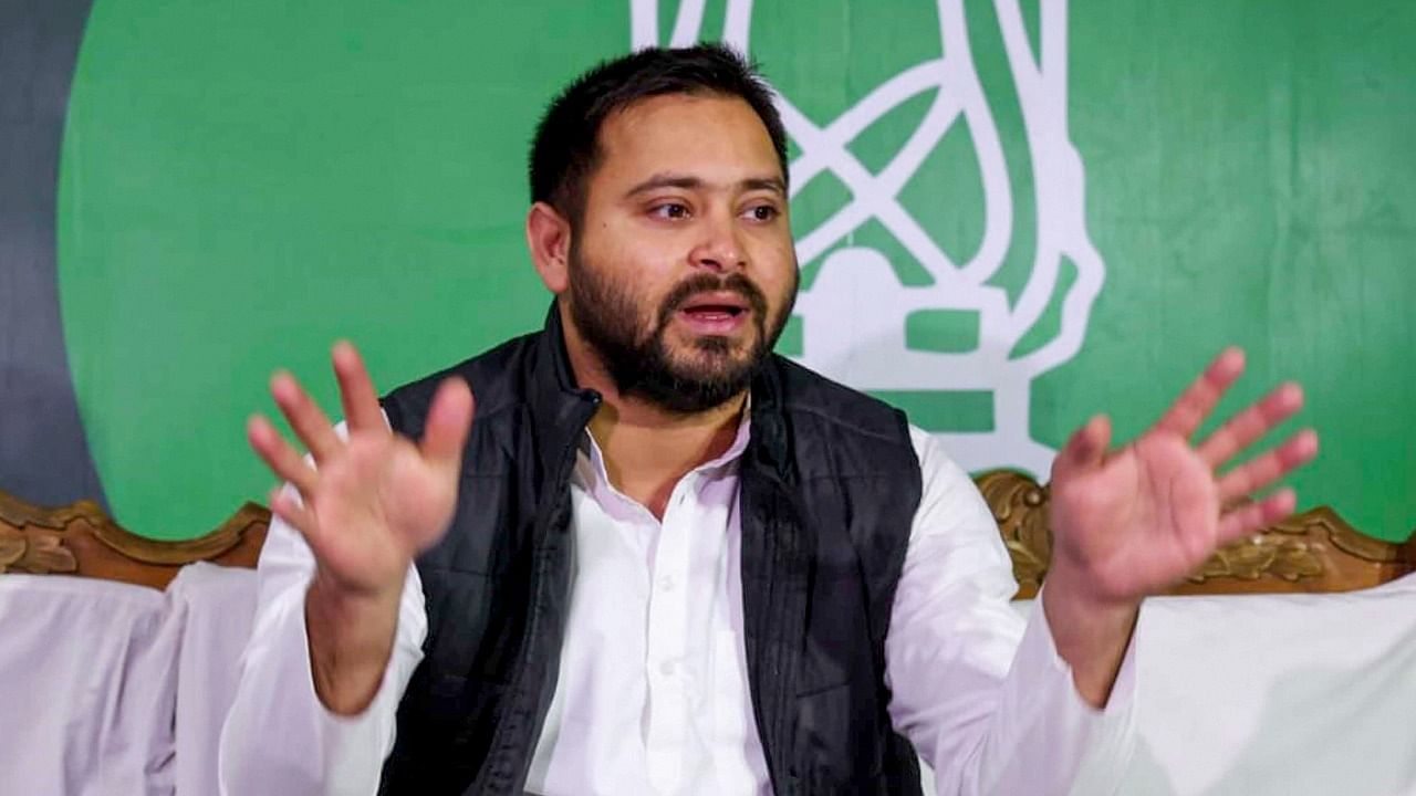  RJD leader Tejashwi Yadav. Credit: PTI File Photo