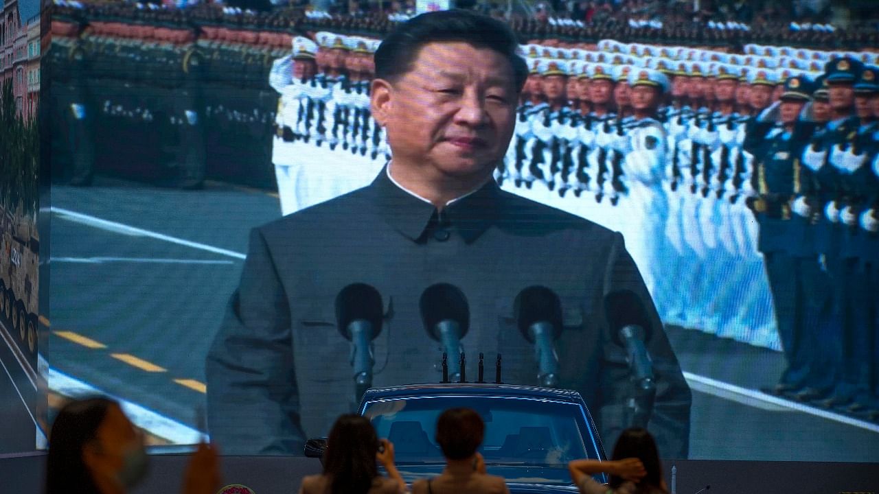 President Xi Jinping this month urged top political leaders to help cultivate a "reliable, admirable and respectable" international image in a bid to improve China's soft power. Credit: AP/PTI Photo