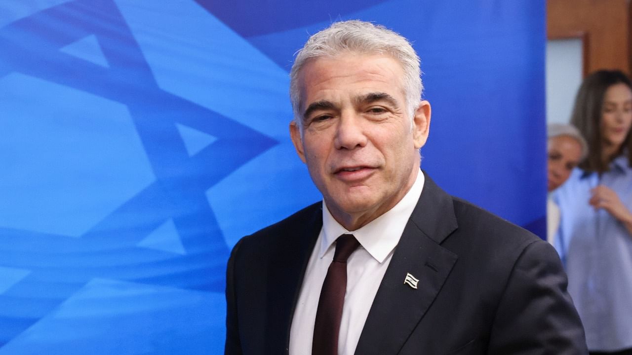 Israeli Foreign Minister Yair Lapid. Credit: AFP Photo