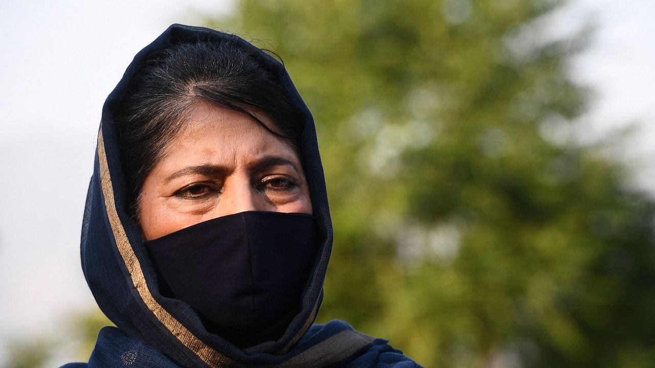 The meeting was postponed due to “personal engagement” of PDP chief Mehbooba Mufti. Credit: AFP file photo