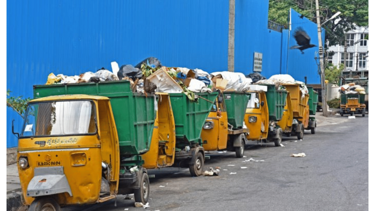 The city generated 4,000-4,200 tonnes of garbage on a daily basis prior to the lockdown. Credit: DH File Photo/M S MANJUNATH