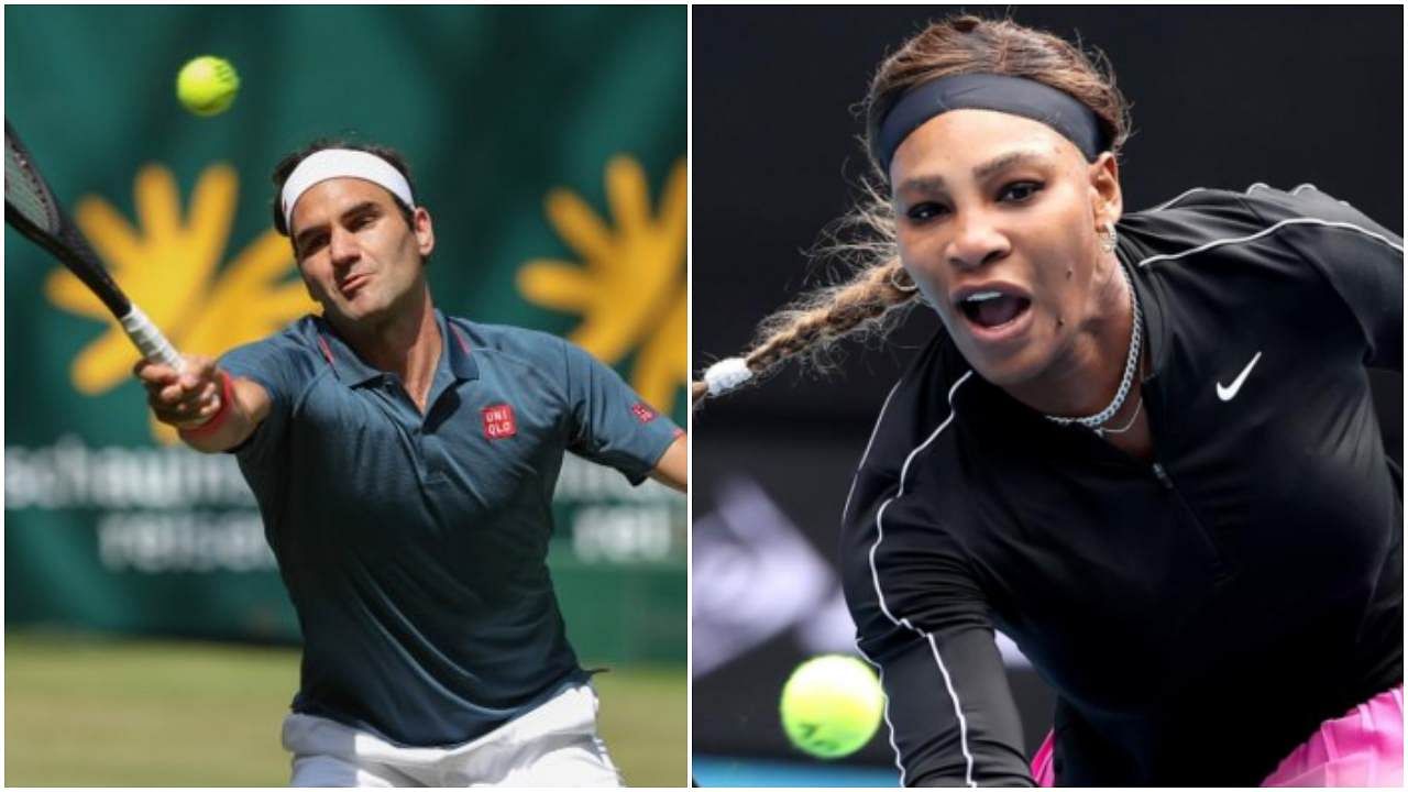 Roger Federer and Serena Williams. Credit: AP/AFP Photos
