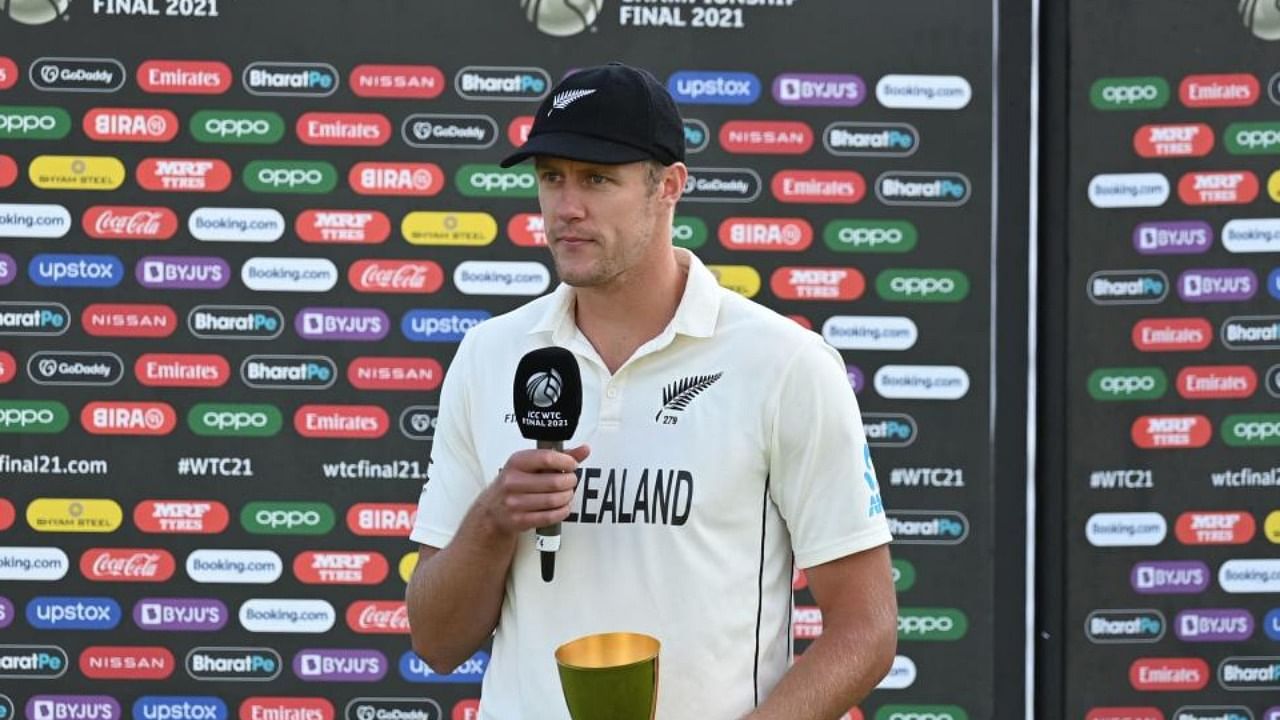 It was probably the toughest period of cricket I've been a part of, in terms of watching, Jamieson said. Credit: AFP Photo