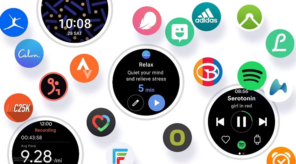 Samsung shows off Google Wear OS-integrated One UI Watch. Credit: Samsung