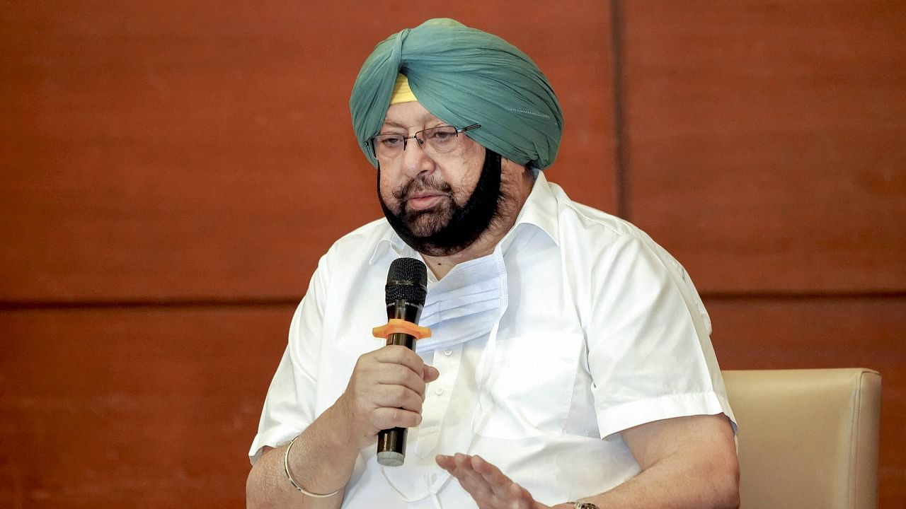 Punjab Chief Minister Amarinder Singh. Credit: PTI File Photo