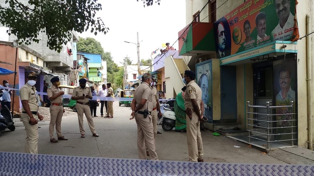 According to the preliminary investigation, police said that two to three persons visited the office of Rekha, adjacent to her house, when she was with her party workers and followers. They called her to come out of the office around 10 am and attacked her with lethal weapons on her neck and head. Credit: DH Photo/ Janardhan BK