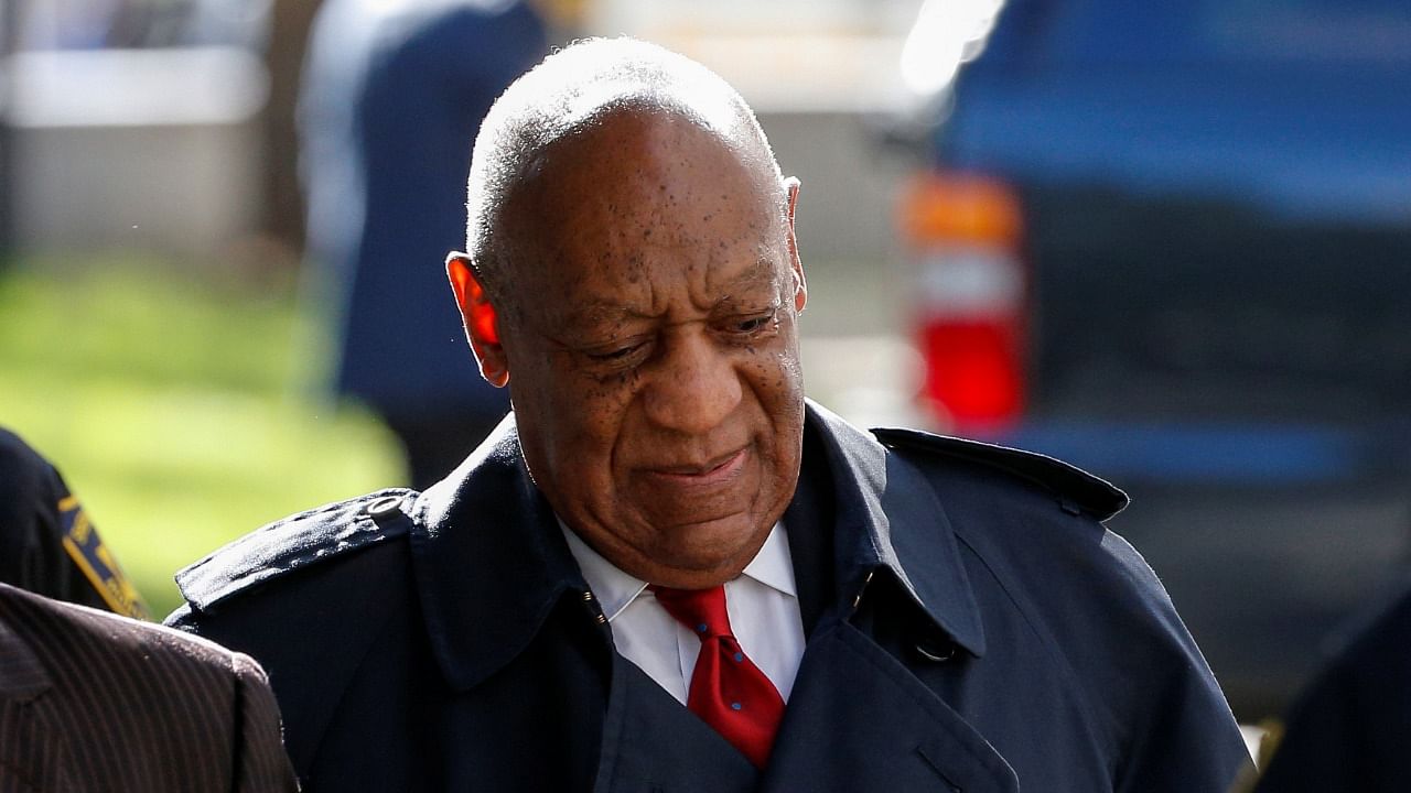 Actor and comedian Bill Cosby arrives for deliberations at his sexual assault retrial at the Montgomery County Courthouse in Norristown, Pennsylvania. Credit: Reuters File Photo