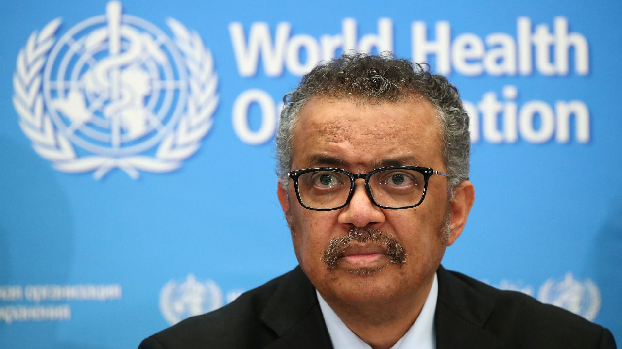 WHO chief Tedros Adhanom Ghebreyesus. Credit: Reuters Photo