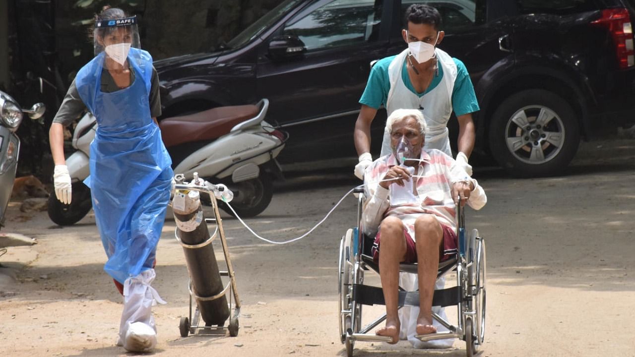 KC General Hospital is currently treating only three Covid-19 patients. The hospital medical superintendent says they have 97 beds free. Credit: DH File Photo/Janardhan B K