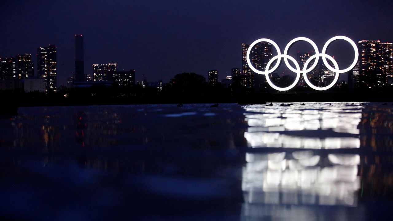 The Games are scheduled to start on July 23, after a year's delay due to the pandemic. Credit: Reuters Photo