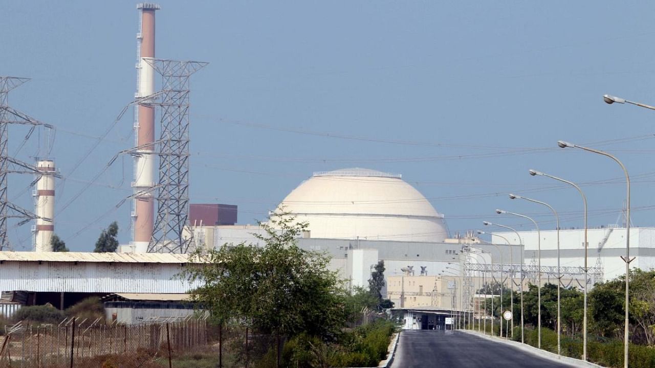 Reactor building at the Bushehr nuclear power plant in southern Iran. Credit: AFP Photo