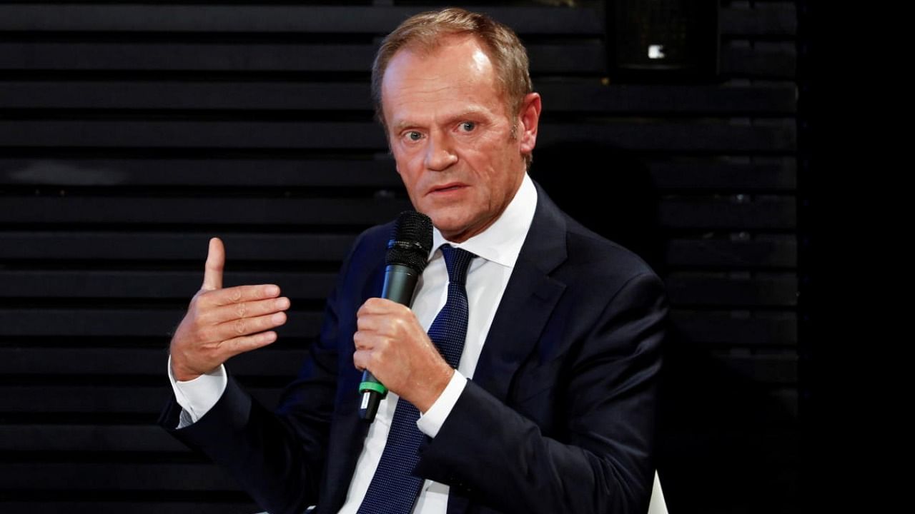 Former European Council President Donald Tusk. Credit: Reuters Photo