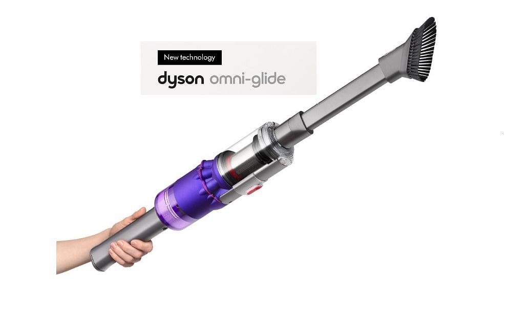 The new Dyson Omni-glide vacuum cleaner launched in India. Credit: Dyson