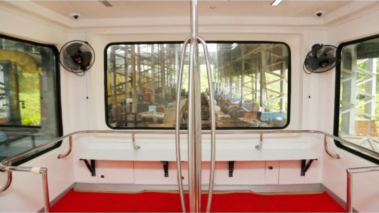 With large glass windows, glass roof and observation lounge, Vistadome coaches allow the rail passengers to enjoy breathtaking views of the Western Ghats. Credit: DH File Photo