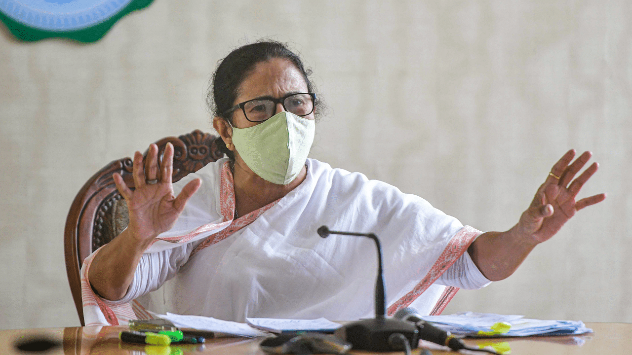 Banerjee assumed office on May 5, three days after results of the Assembly polls declared a thumping victory for TMC. Credit: PTI Photo
