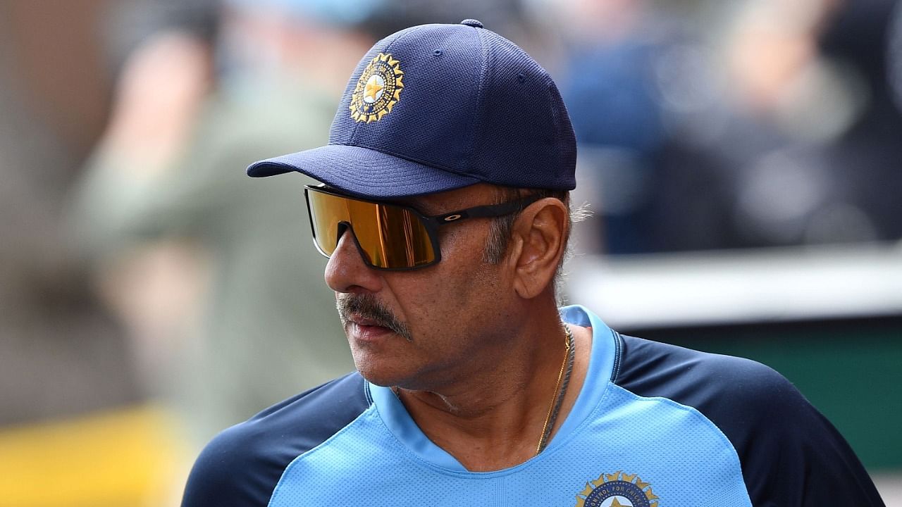 India head coach Ravi Shastri. Credit: AFP File Photo