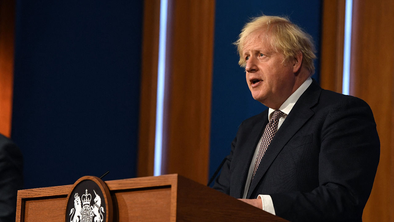 UK PM Boris Johnson. Credit: AFP Photo