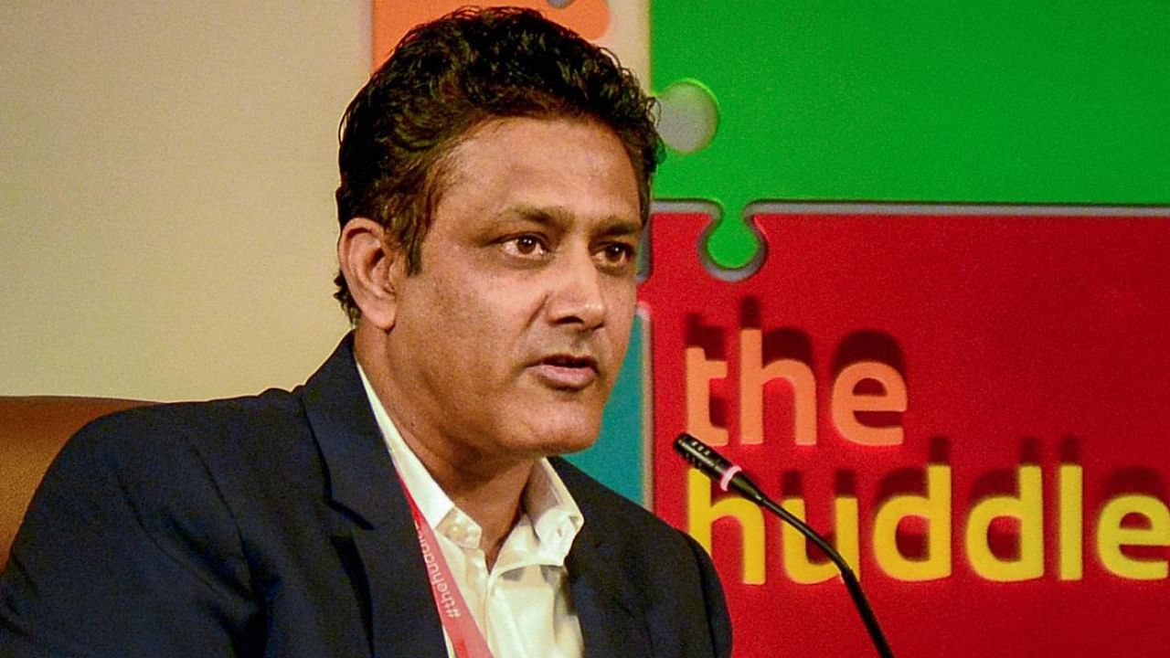 Former captain and coach of the Indian cricket team Anil Kumble. Credit: PTI File Photo