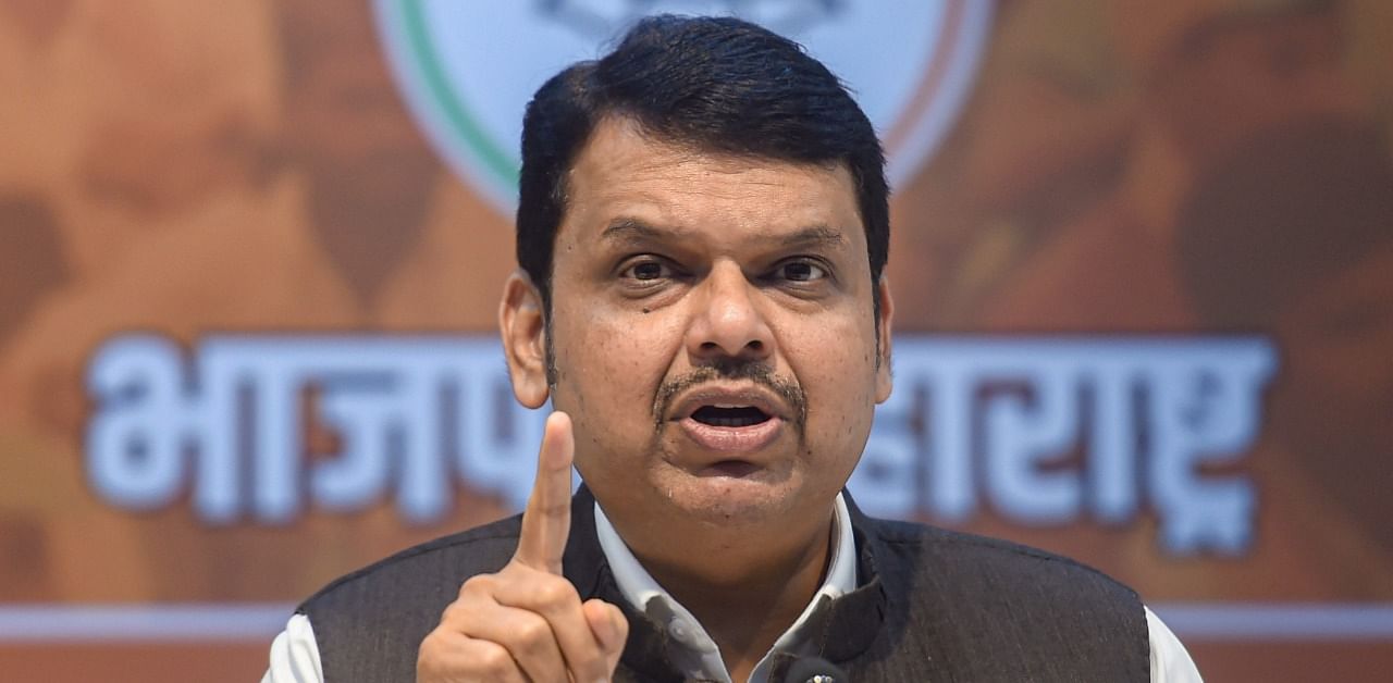 Its murder of democracy…this is against the traditions of Maharashtra,” said Leader of Opposition Devendra Fadnavis. Credit: PTI file photo