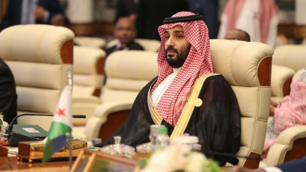 The UAE Crown Prince Mohammed bin Zayed once enjoyed close relations with the Saudi Crown Prince Mohammed bin Salman (seen in the picture) but the relationship between the two appears to have cooled in recent months. In what can be perceived as a sign of tension, Saudi Arabia had moved to restrict citizens’ travel to the UAE citing the pandemic. Credit: AFP File Photo