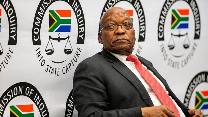 Former South Africa President Jacob Zuma. Credit: AFP File Photo