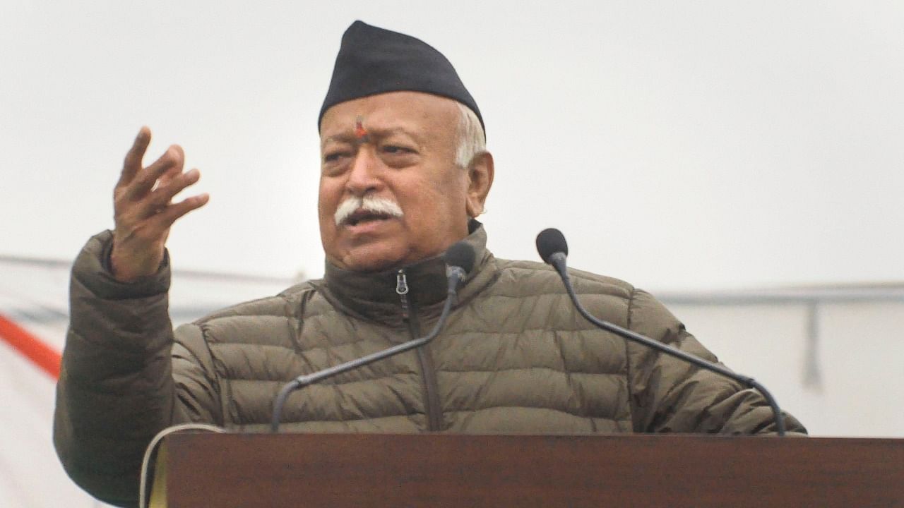 RSS chief Mohan Bhagwat. Credit: PTI file photo