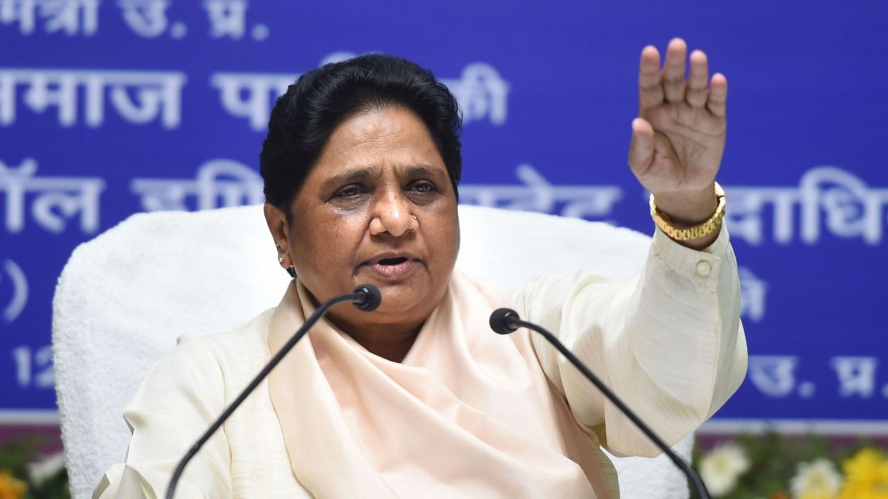 BSP chief Mayawati. Credit: PTI File Photo