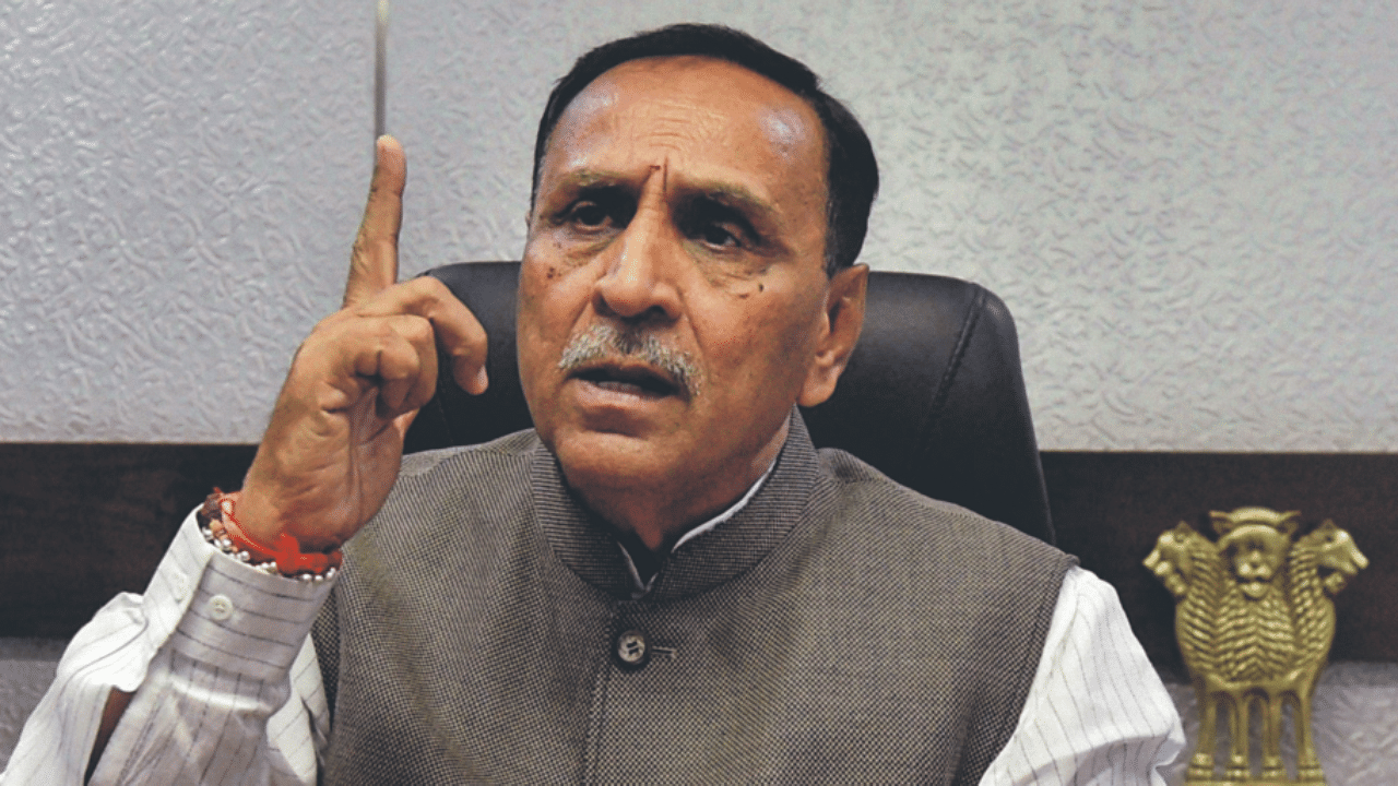 Chief Minister Vijay Rupani. Credit: PTI Photo