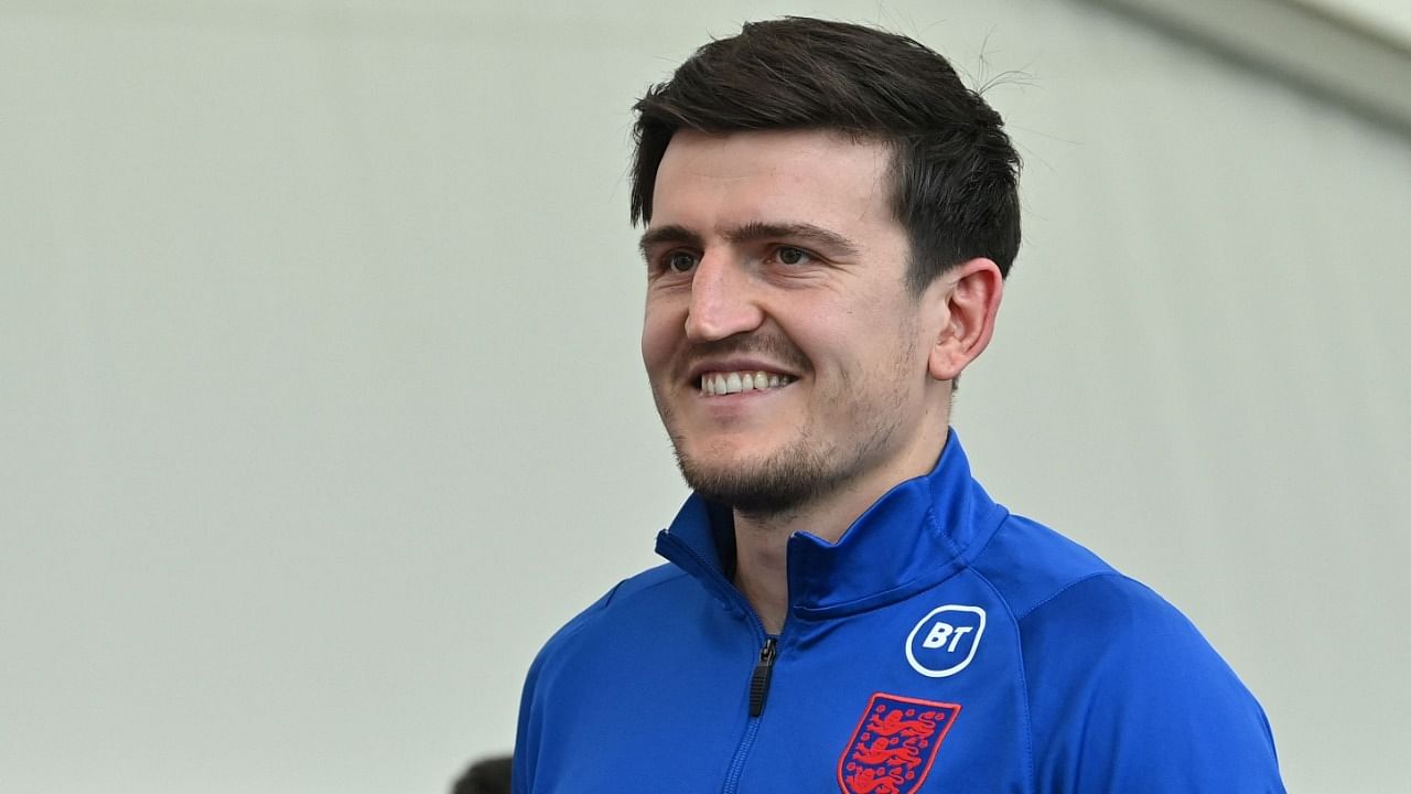 England's defender Harry Maguire. Credit: AFP File Photo